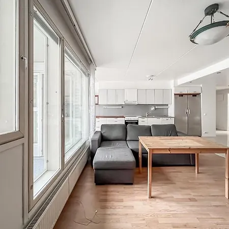 Lägenhet Bella's In With Balcony And Sauna